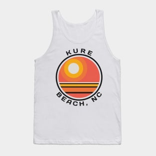 Kure Beach, NC Summertime Vacationing Sunrise Tank Top